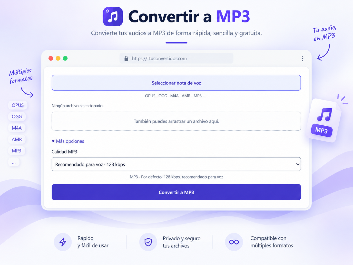 ConvertirAudioaMP3