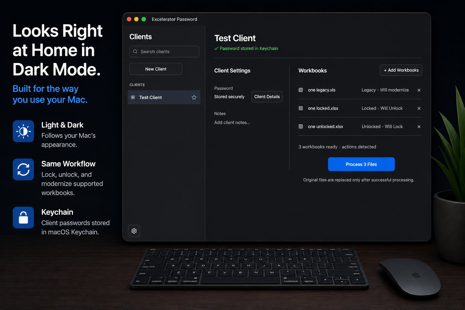 Excelerator Password screenshot 1