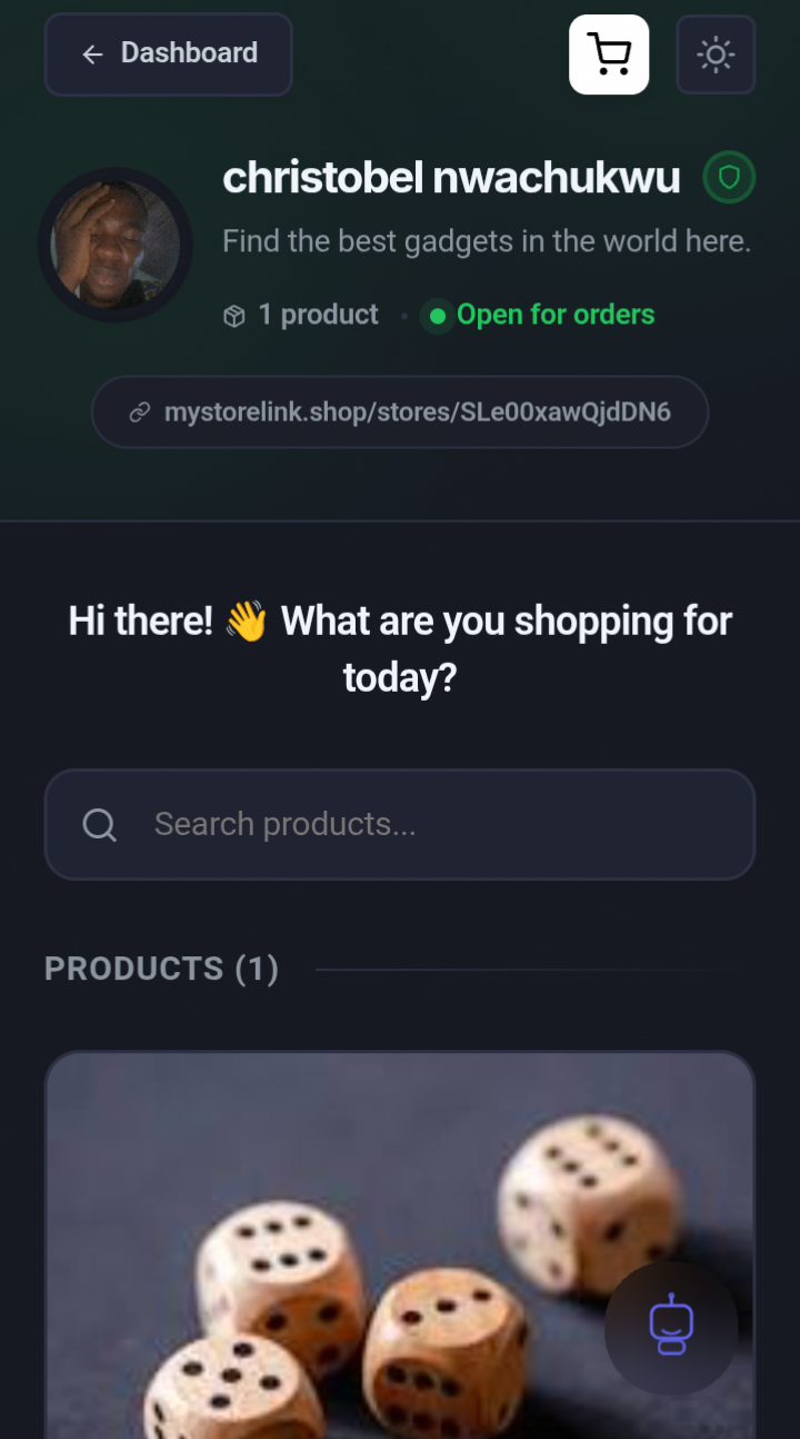 mystorelink screenshot 1