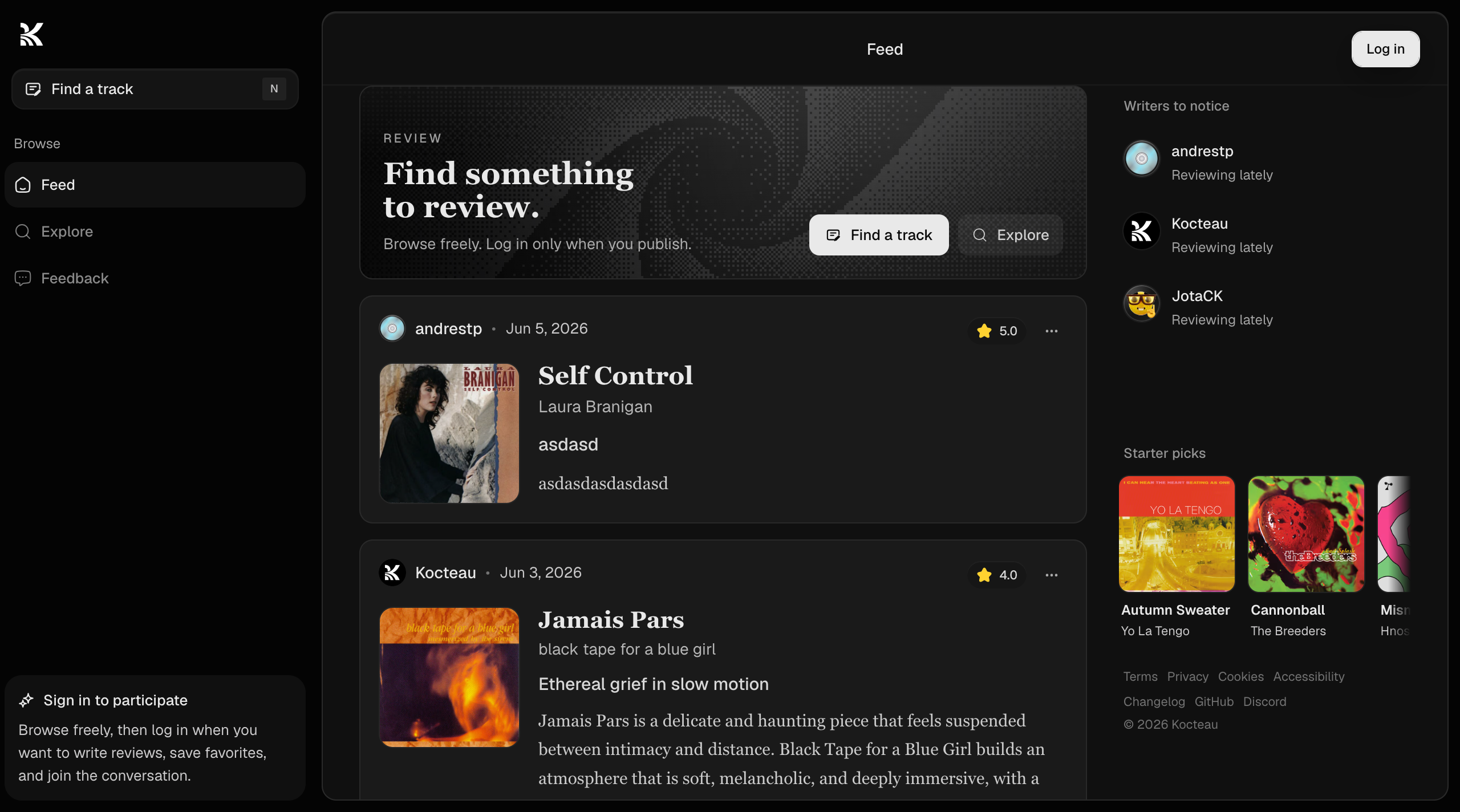 Kocteau screenshot 1