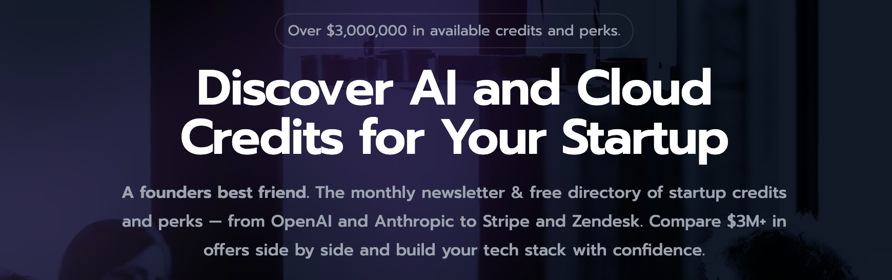 Credit for Startups