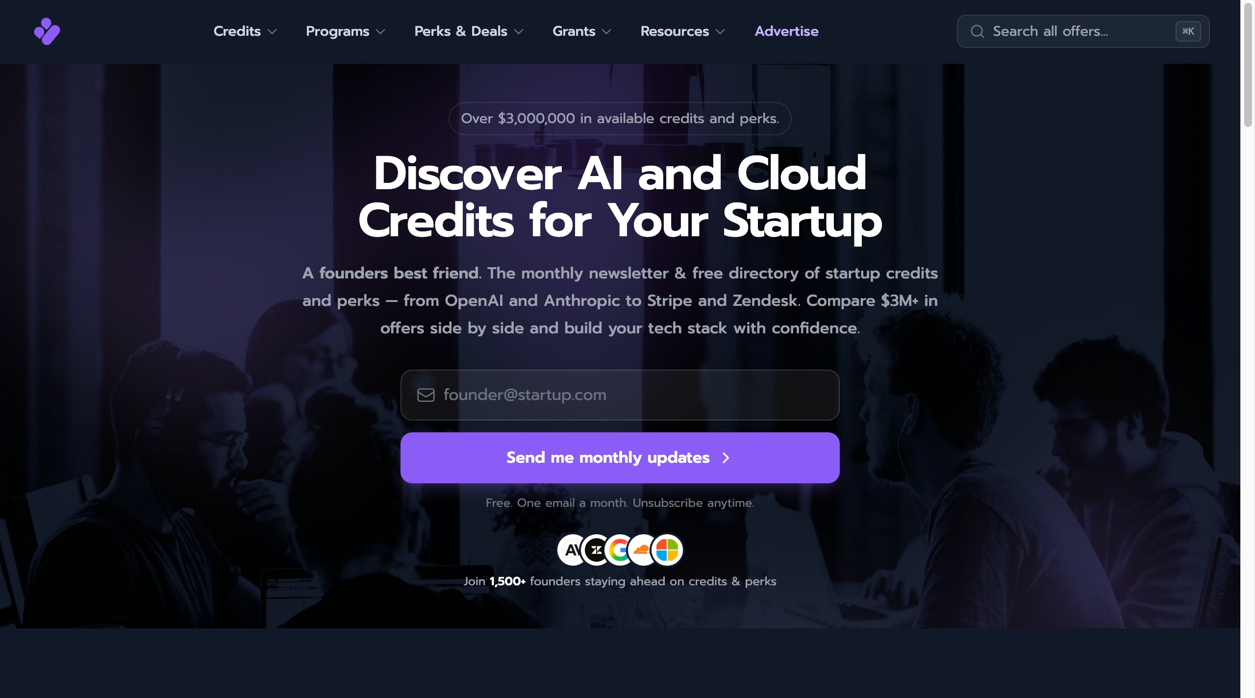 Credit for Startups screenshot 1