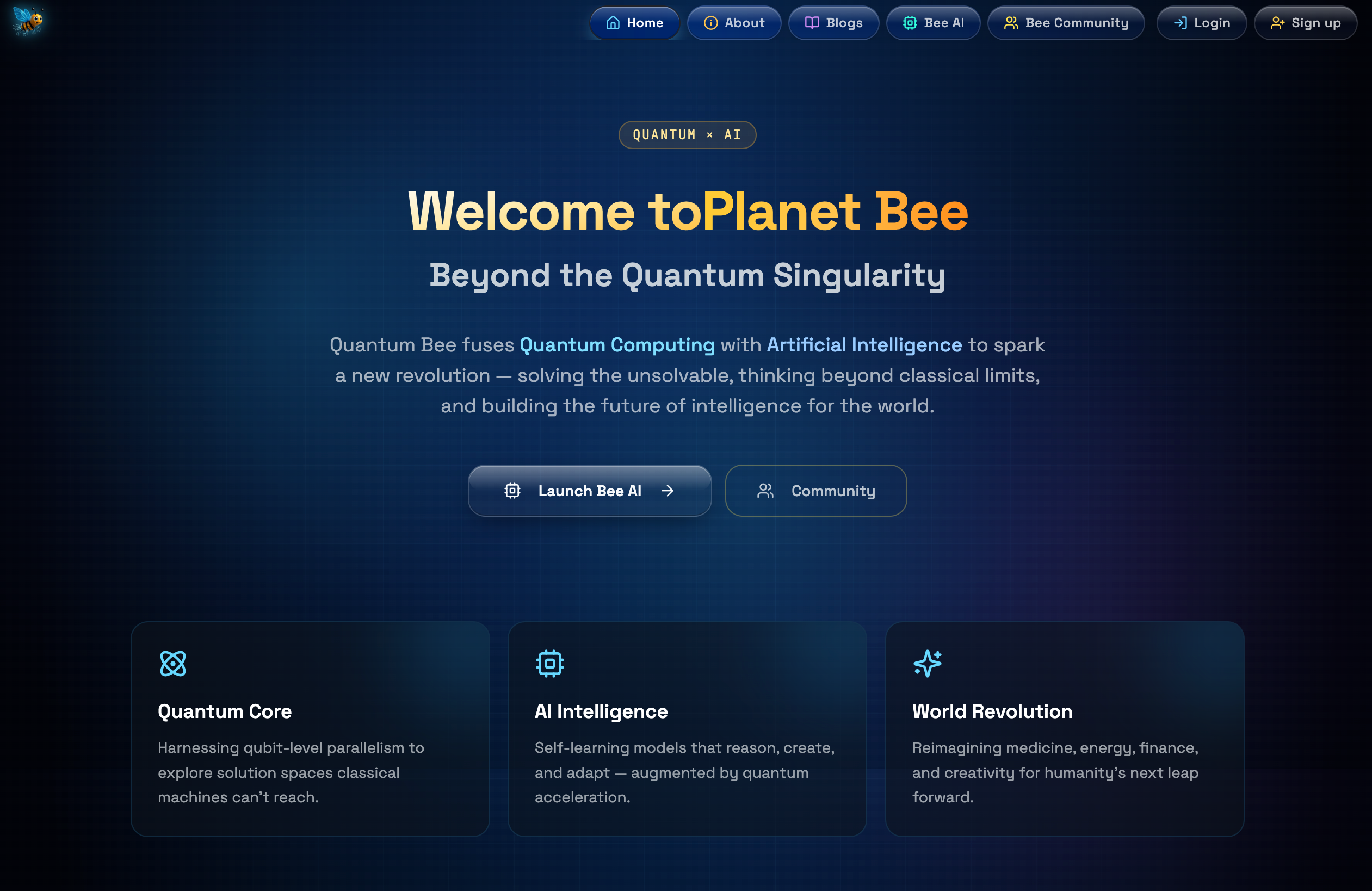 Quantum Bee screenshot 1
