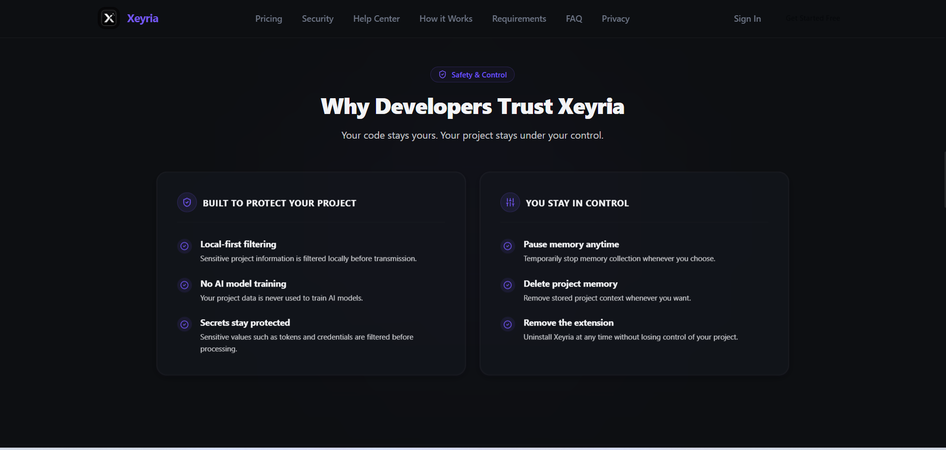 Xeyria screenshot 1